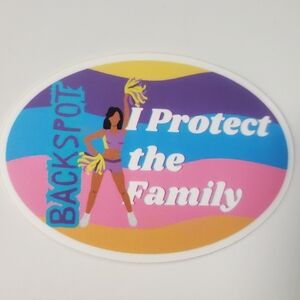 Cheer Backspot 3 Inch Sticker Water Bottle Swiftie